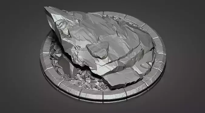 Pedestal for characters 03 - 05