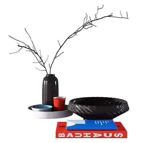 Decorative set 13 3D model