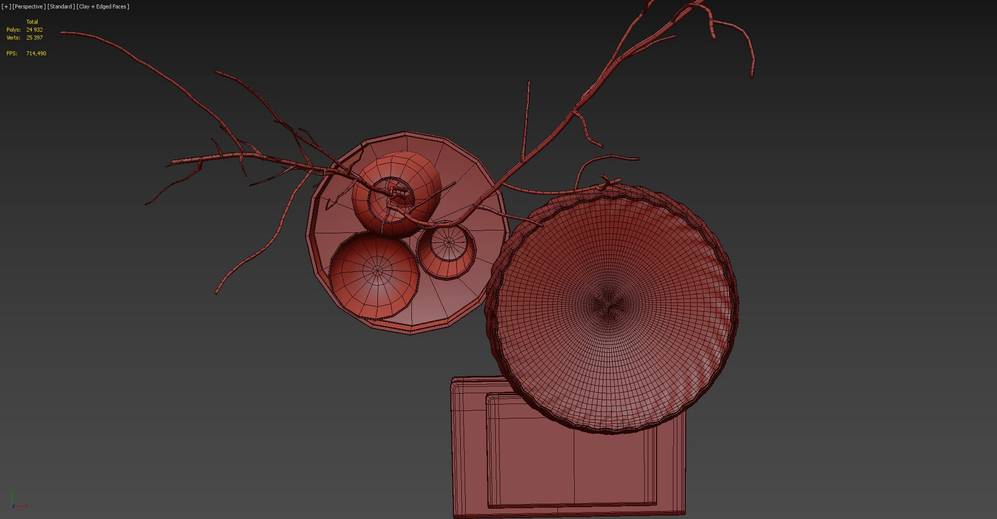 Decorative set 13 3D model_4