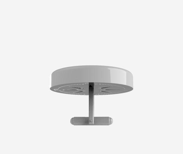 Alphabet Latin T 3D print model_16