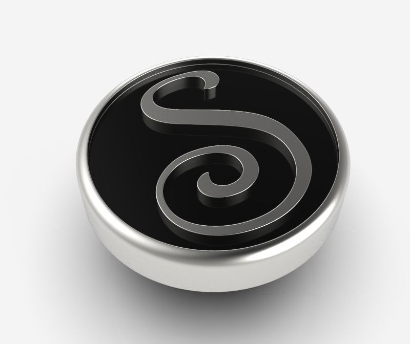 Alphabet Latin S 3D print model_1