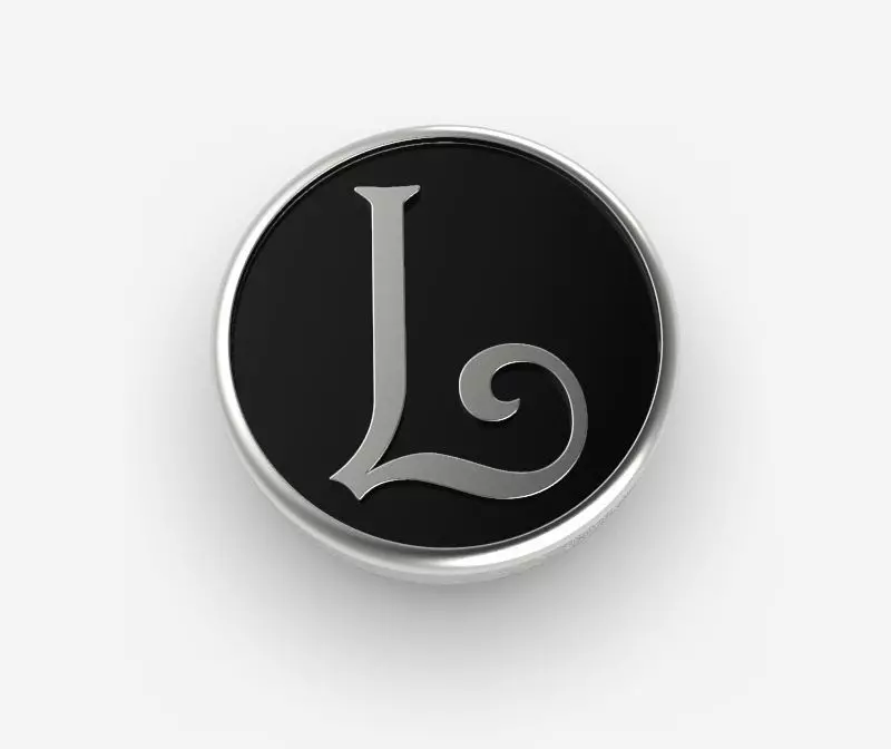 Alphabet Latin L 3D print model_0