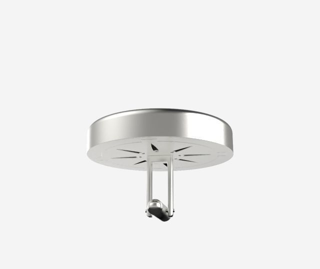 Alphabet Latin G 3D print model_11