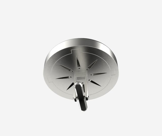 Alphabet Latin F 3D print model_6