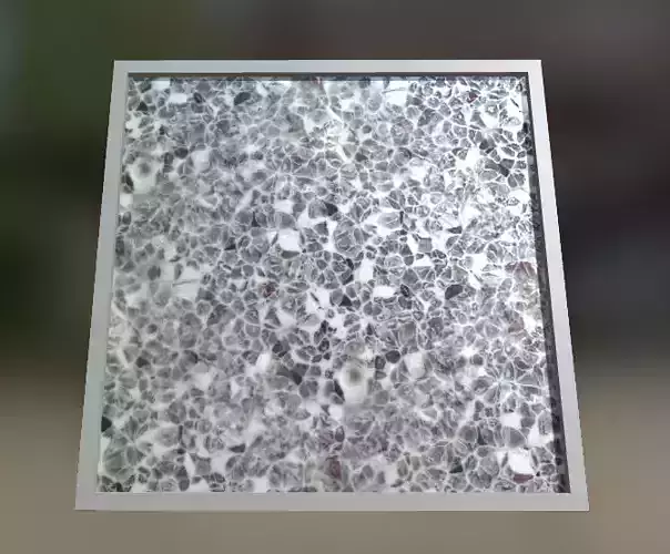 White and Grey Paladian Mosaic