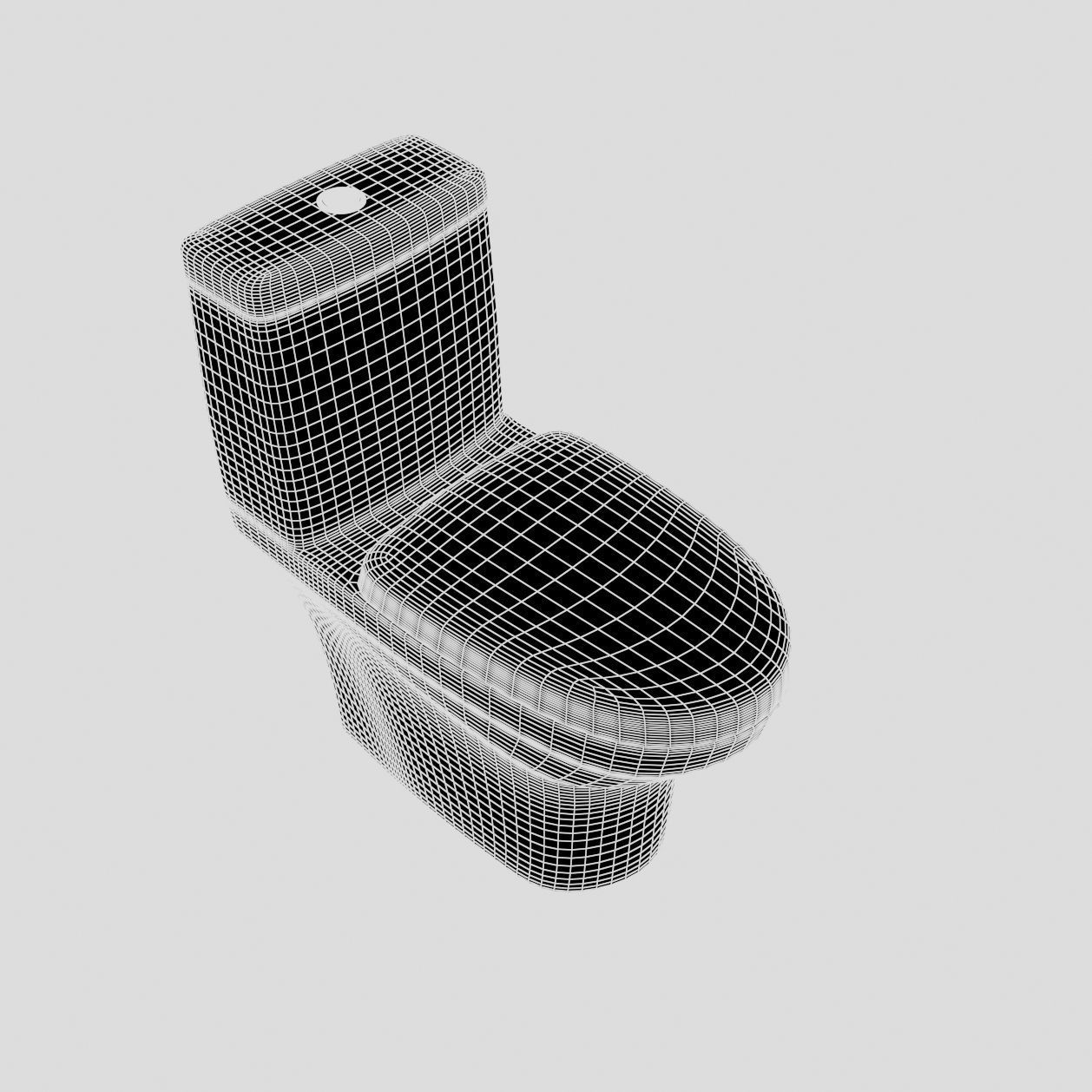 WC One Piece 3D model_4