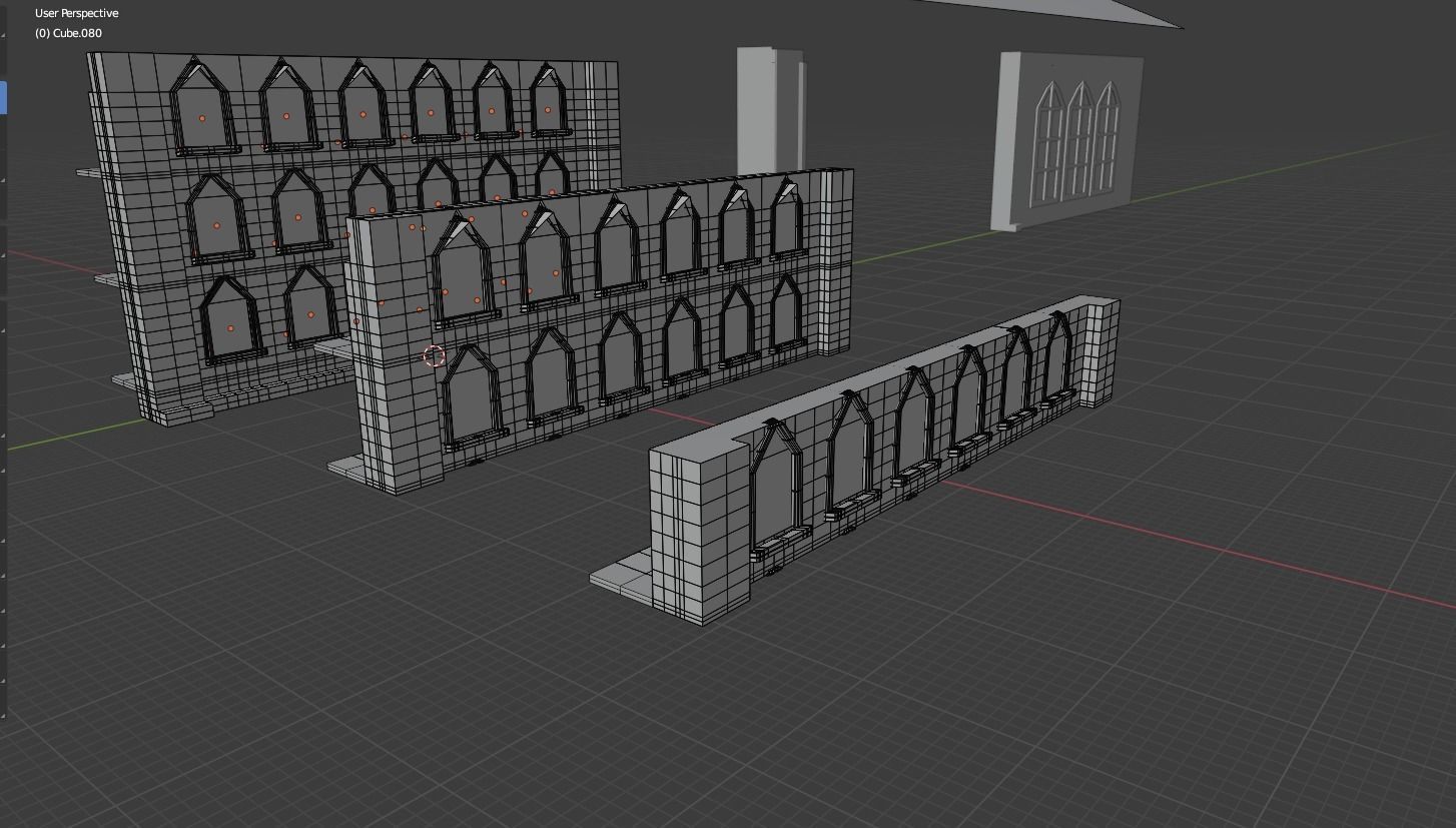 Custom Manorr Build Set Low-poly 3D model_6