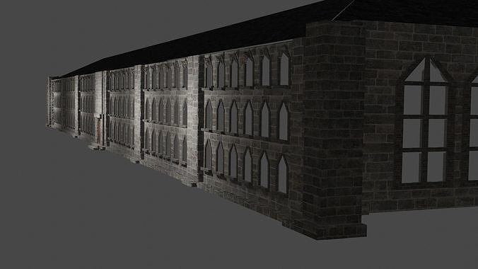 Custom Manorr Build Set Low-poly 3D model