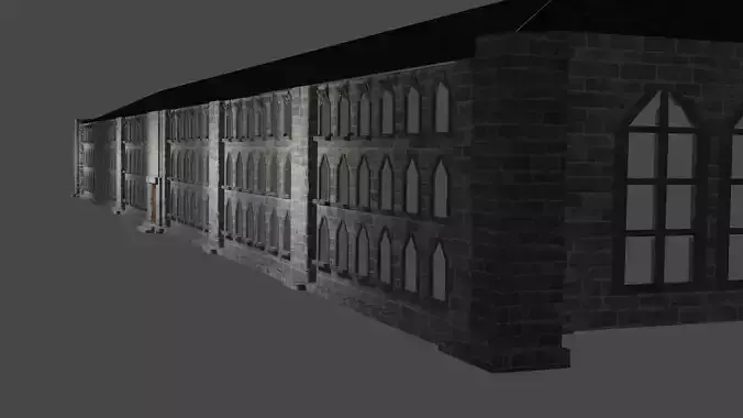 Custom Manorr Build Set Low-poly 3D model