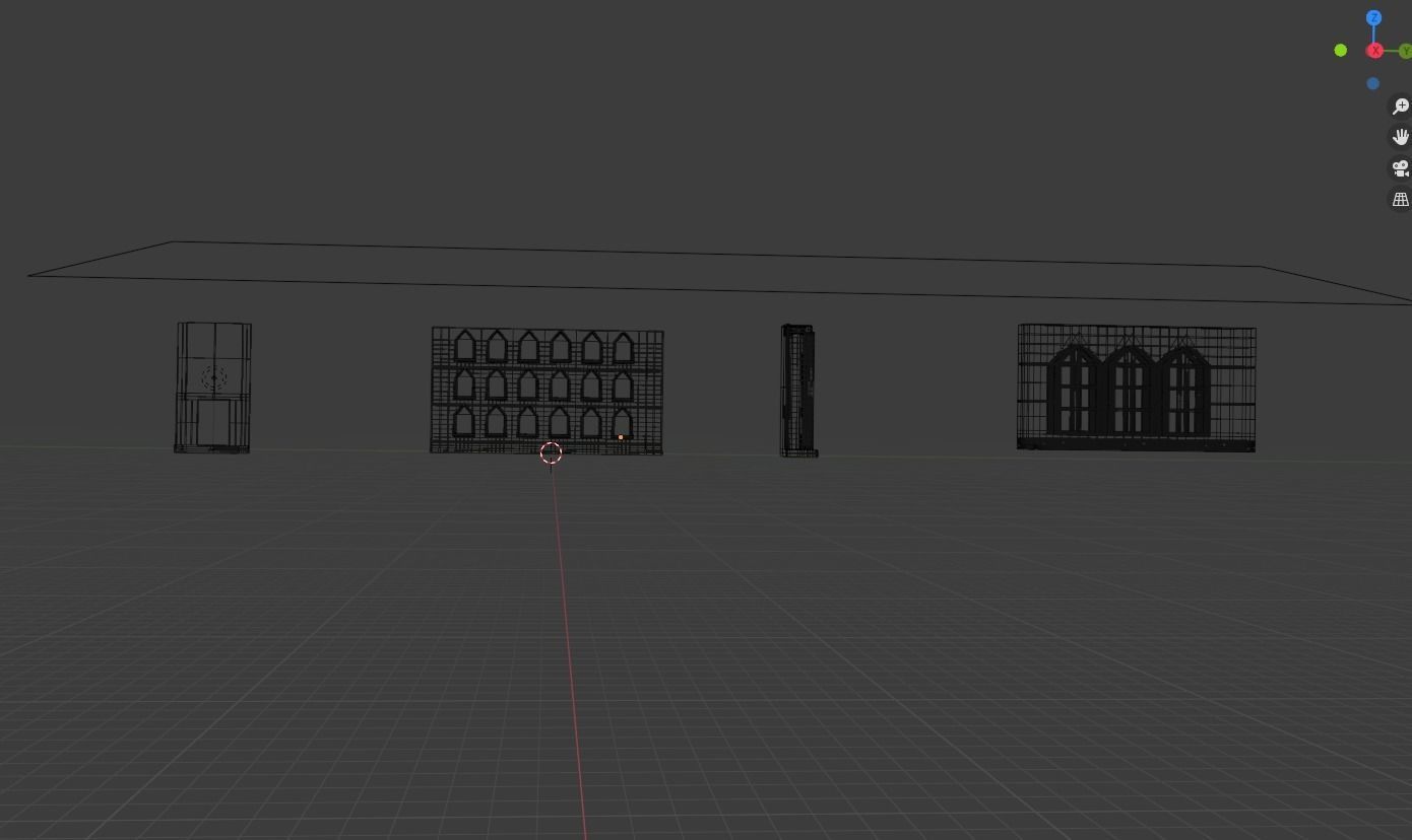 Custom Manorr Build Set Low-poly 3D model_5