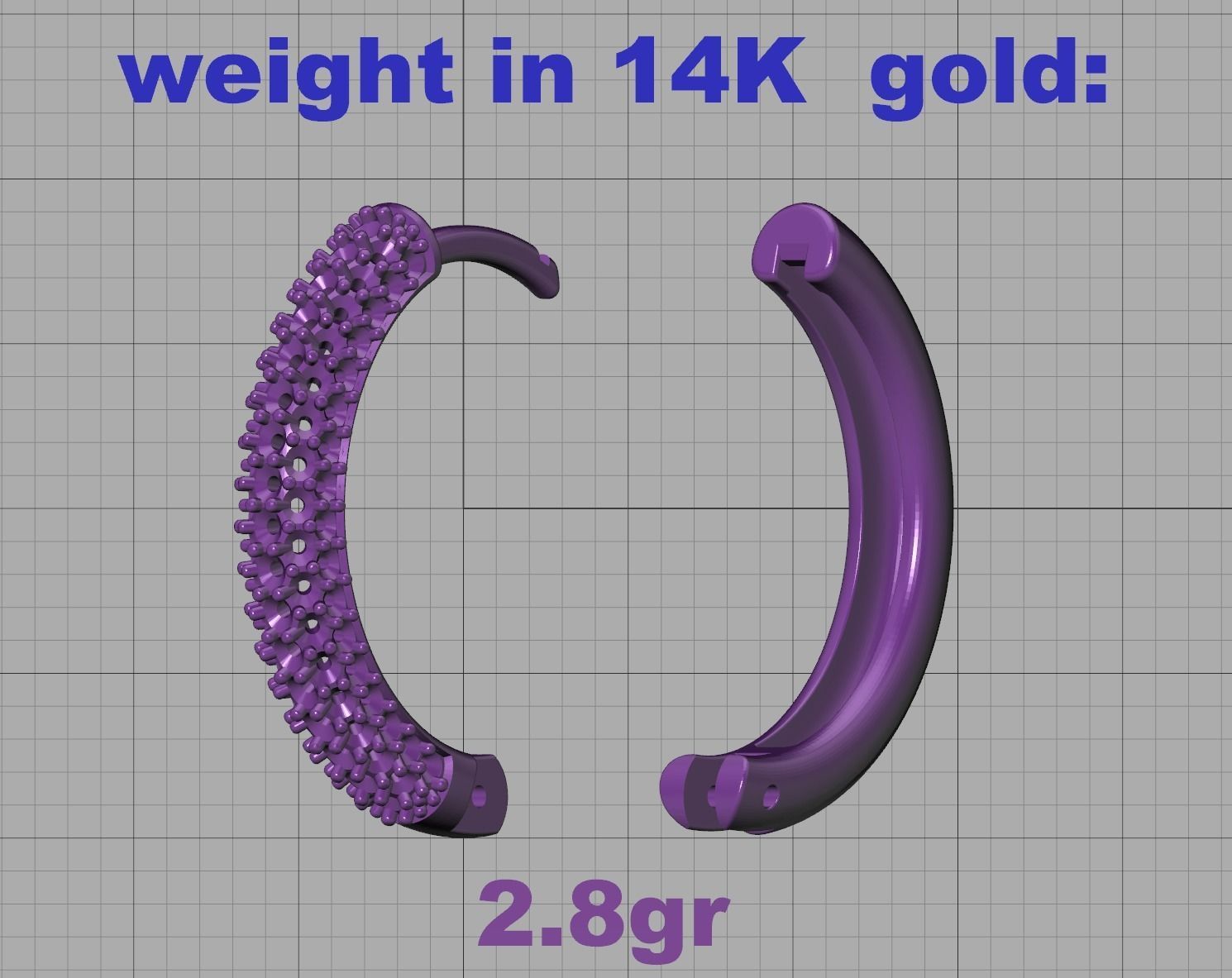 Hoop earrings Collection with discount 20mm size _4