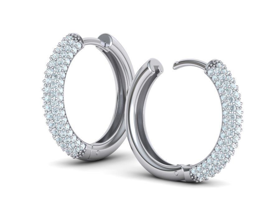 Hoop earrings Collection with discount 20mm size _17