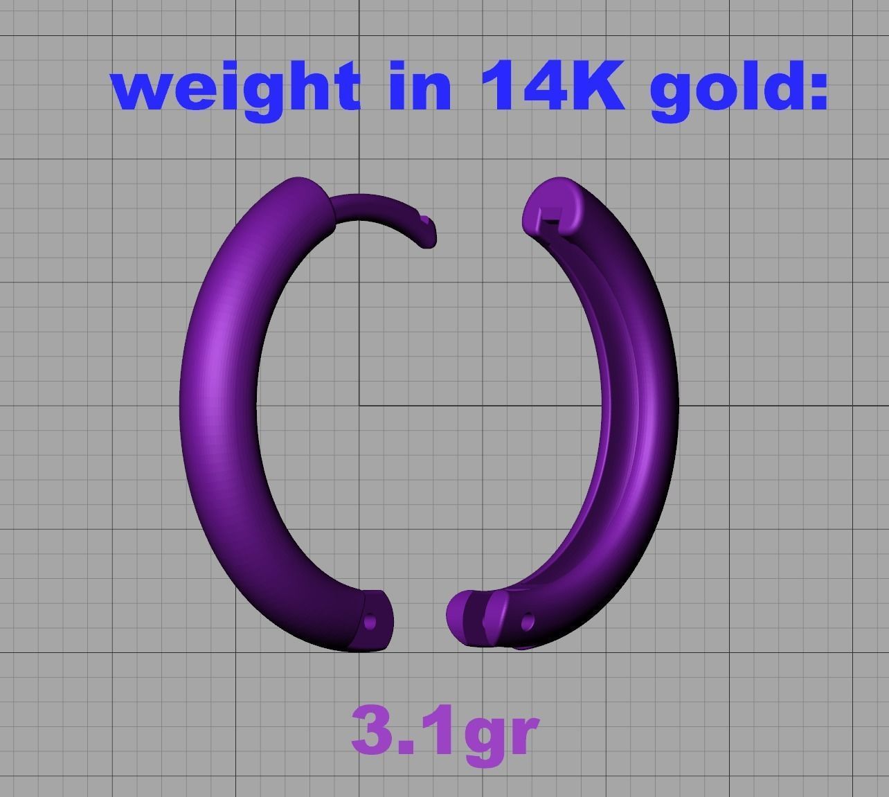 Hoop earrings Collection with discount 20mm size _9