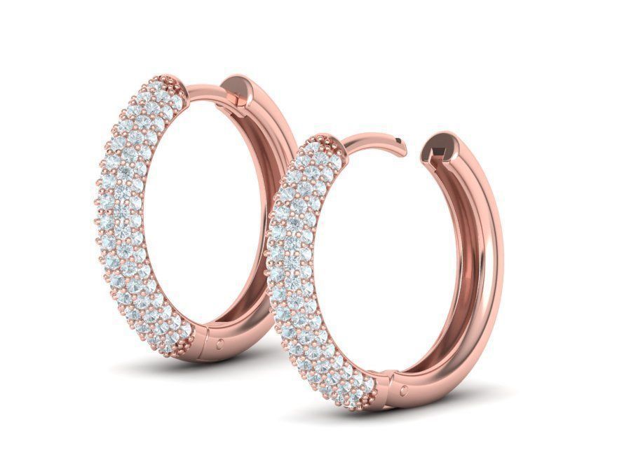Hoop earrings Collection with discount 20mm size _22