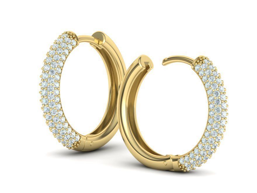 Hoop earrings Collection with discount 20mm size _23