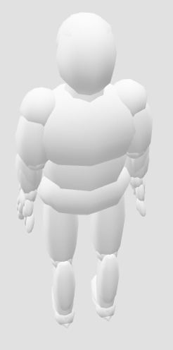 Anotomical THREE js Body simplistic Free low-poly 3D model_3