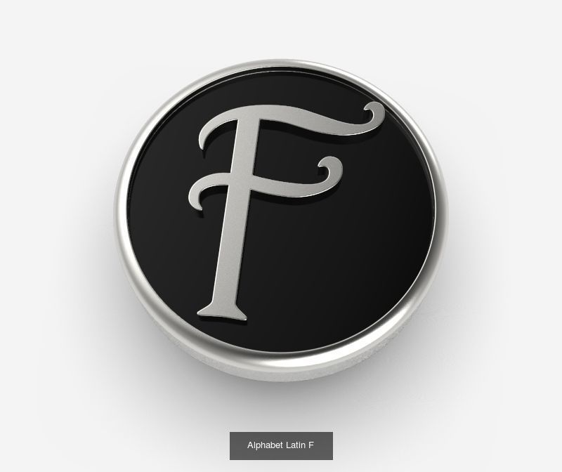 Collection Alphabet Latin _23