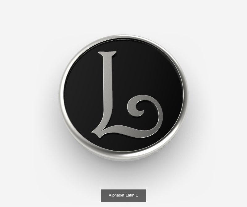 Collection Alphabet Latin _17