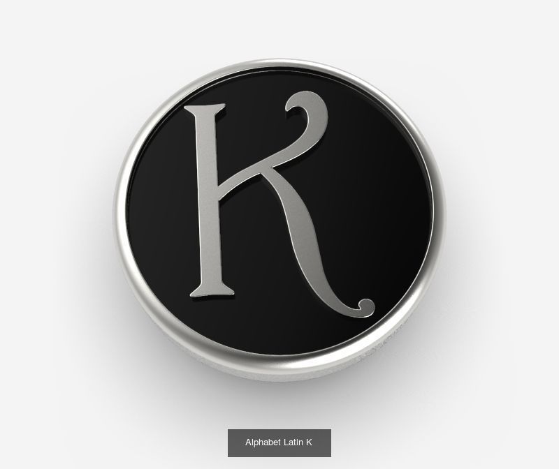 Collection Alphabet Latin _18