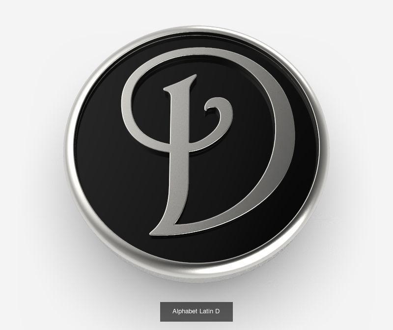 Collection Alphabet Latin _25