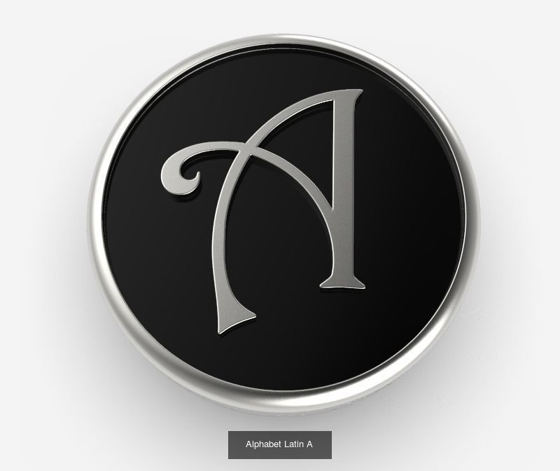 Collection Alphabet Latin _28