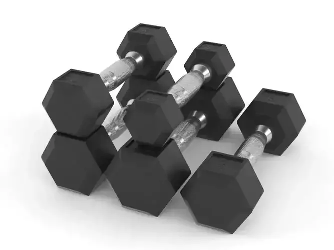 Rubber Dumbbell