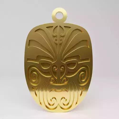 Maori Pendant face