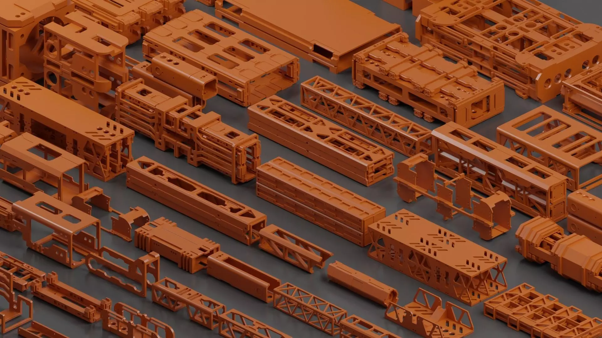 Hard Surface Framing Volume 1 3D model_0