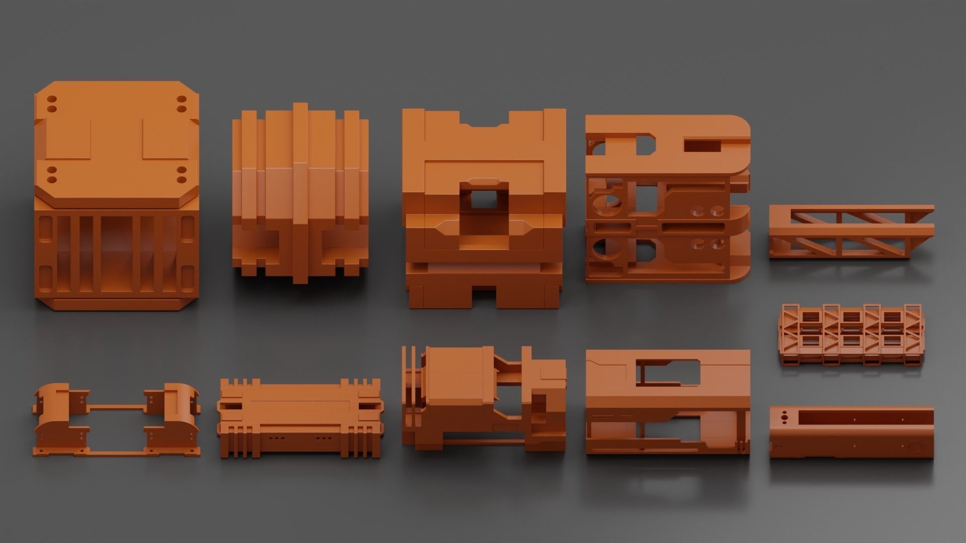 Hard Surface Framing Volume 1 3D model_2