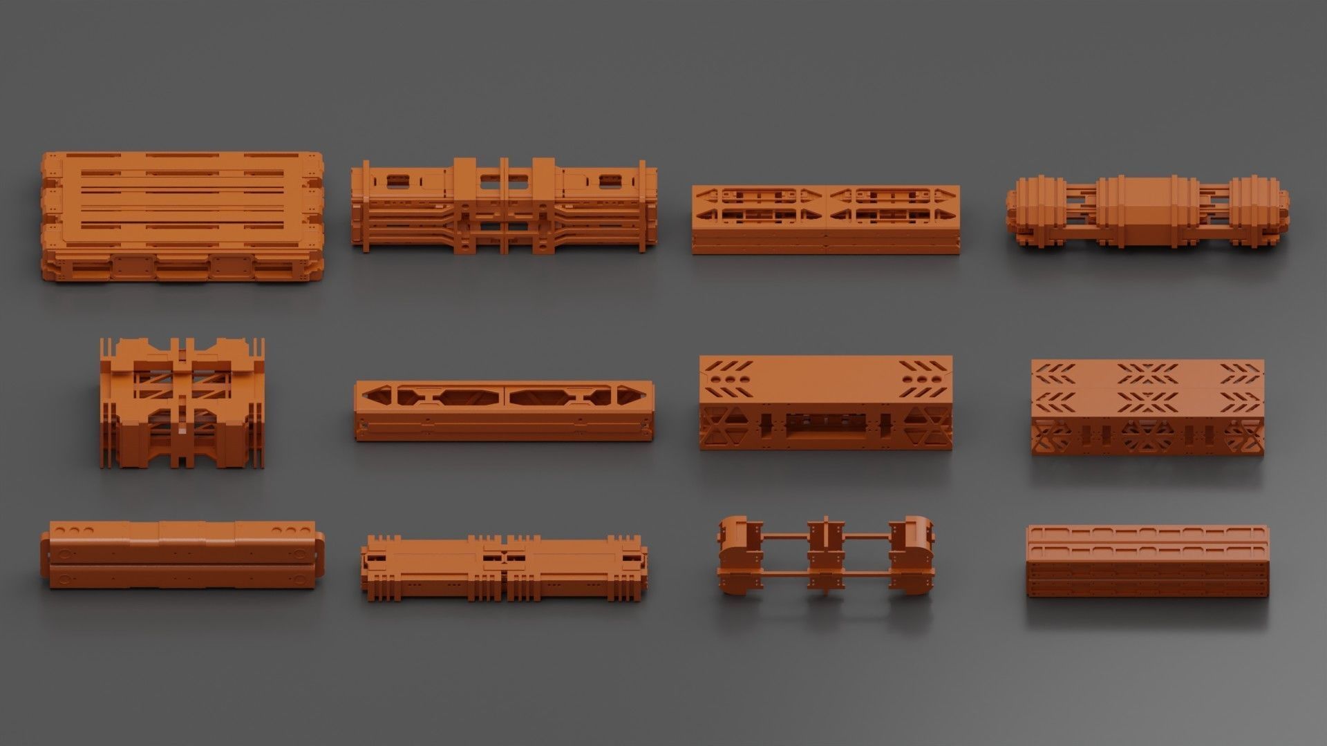 Hard Surface Framing Volume 1 3D model_3