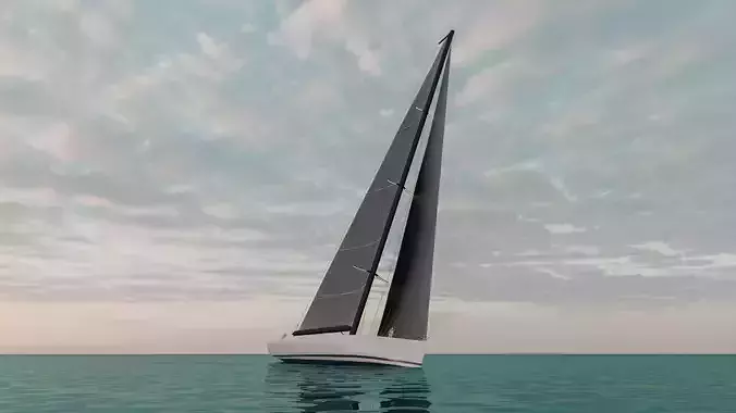 Racing yacht -Sea Star-