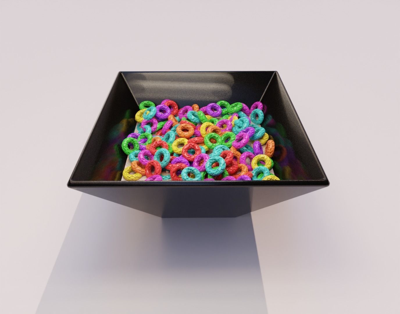 Ring Colored cereal 3D model_13