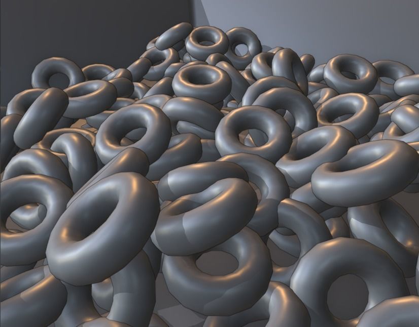 Ring Colored cereal 3D model_10