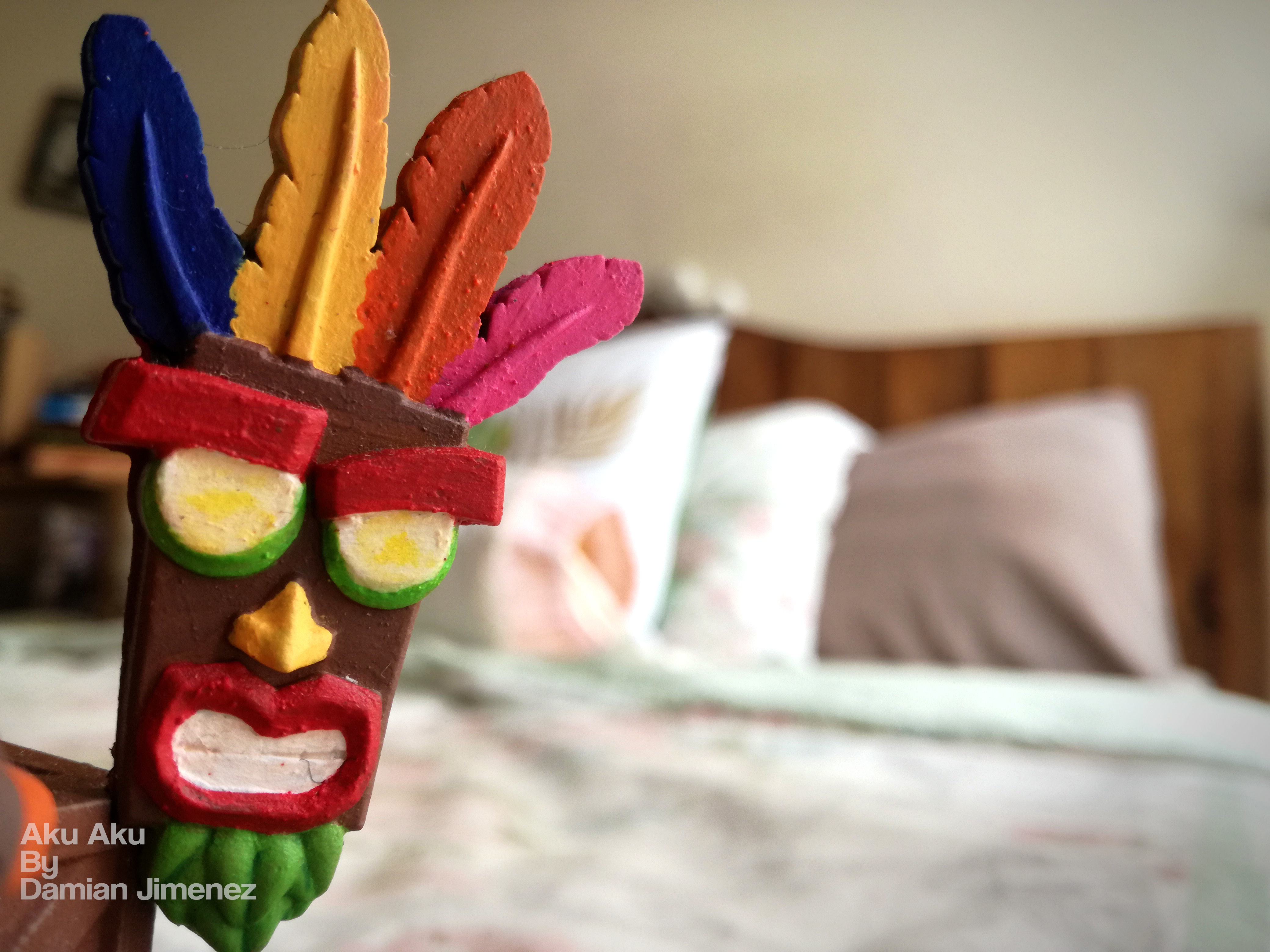 Crash Bandicoot - Aku Aku 3D print 3D print model_3