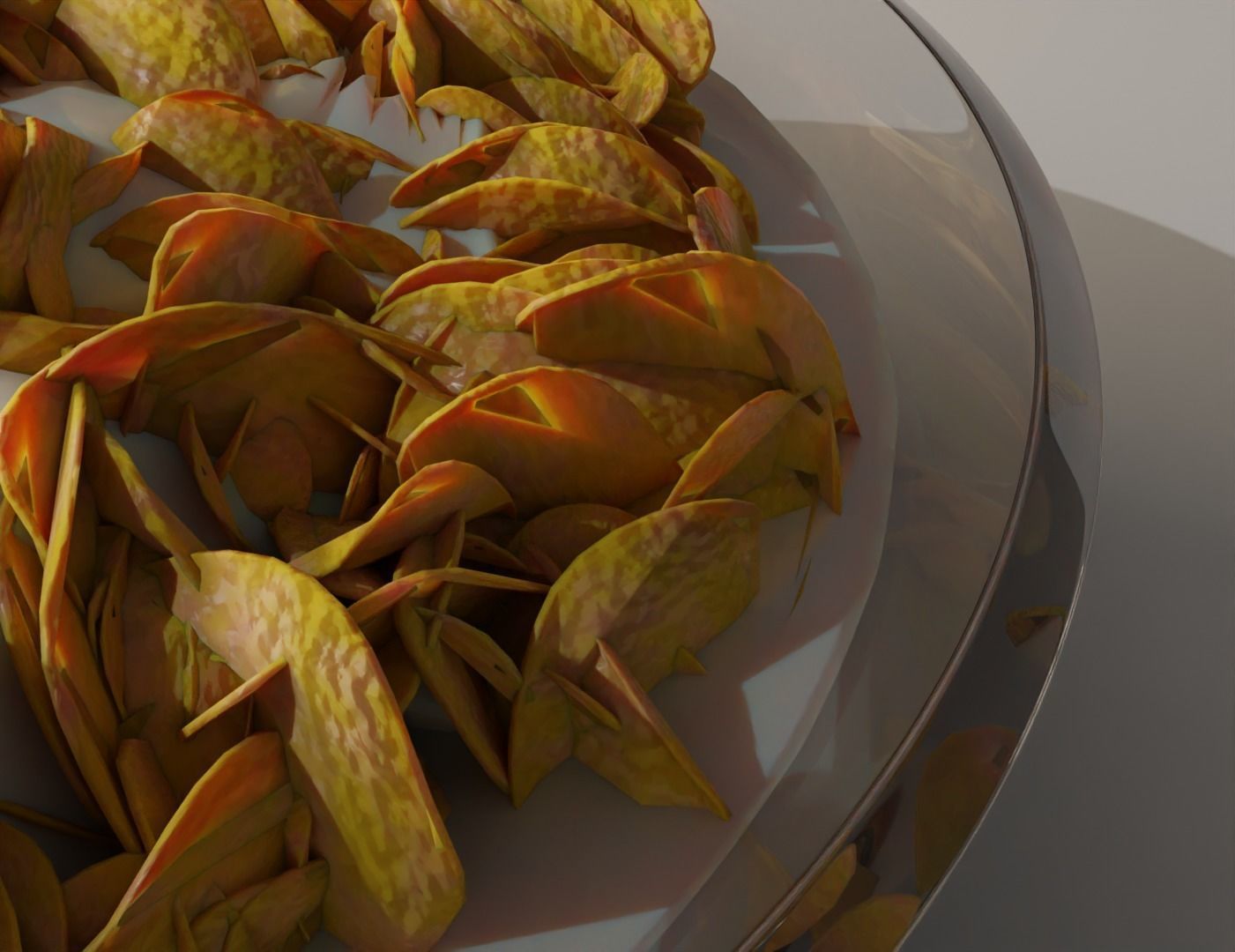 Flake Cereal 3D model_3