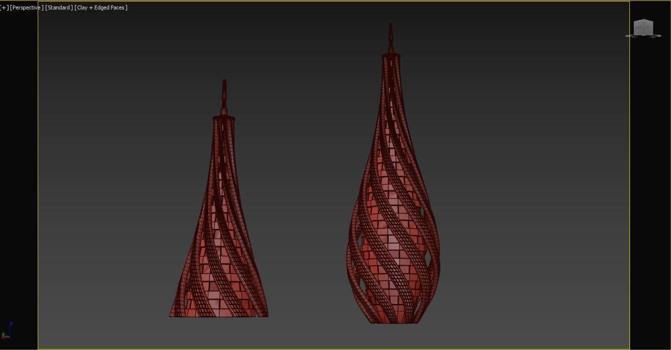 Futuristic Organic Building Ver-3 3D model_10