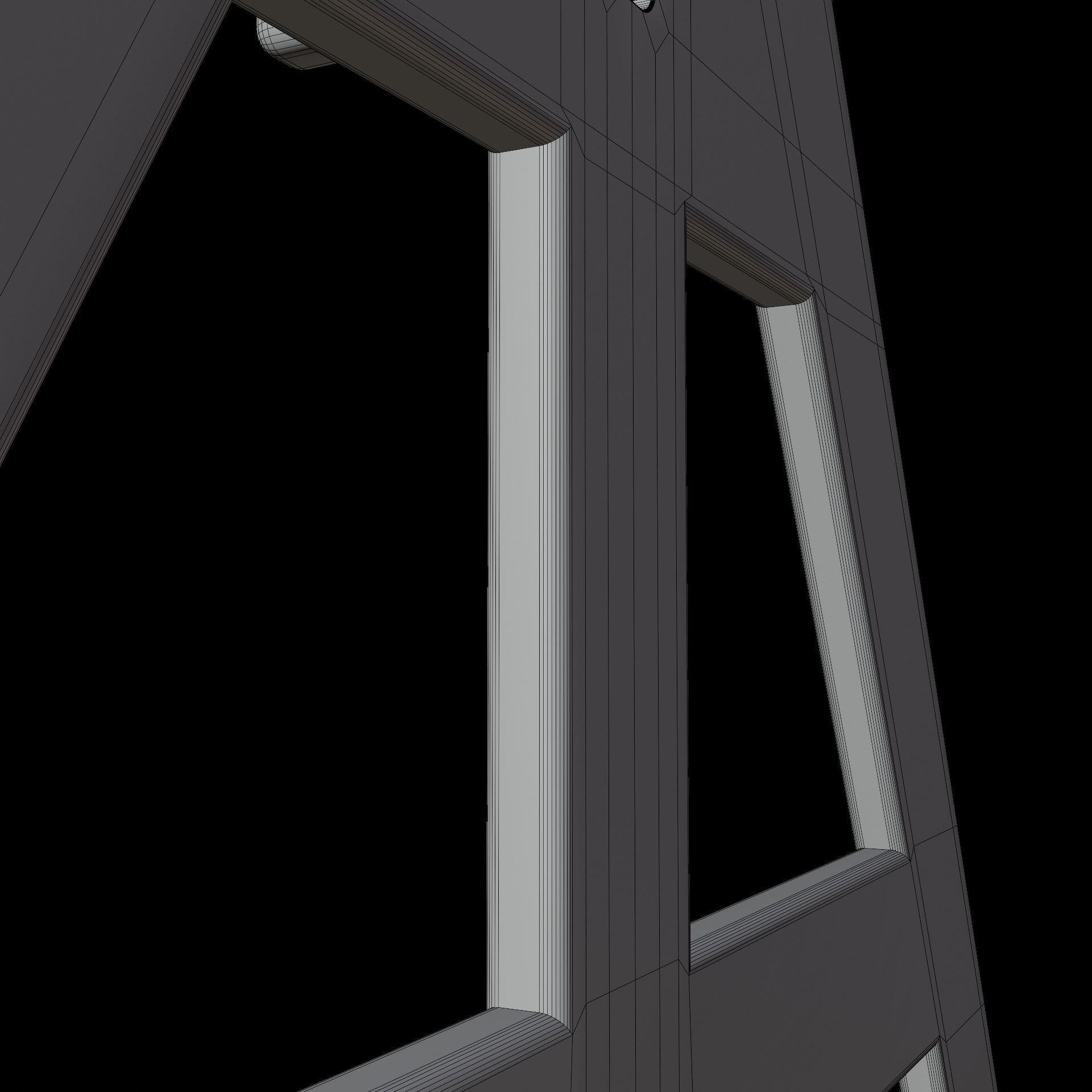 Traffic Barrier 002 3D model_17