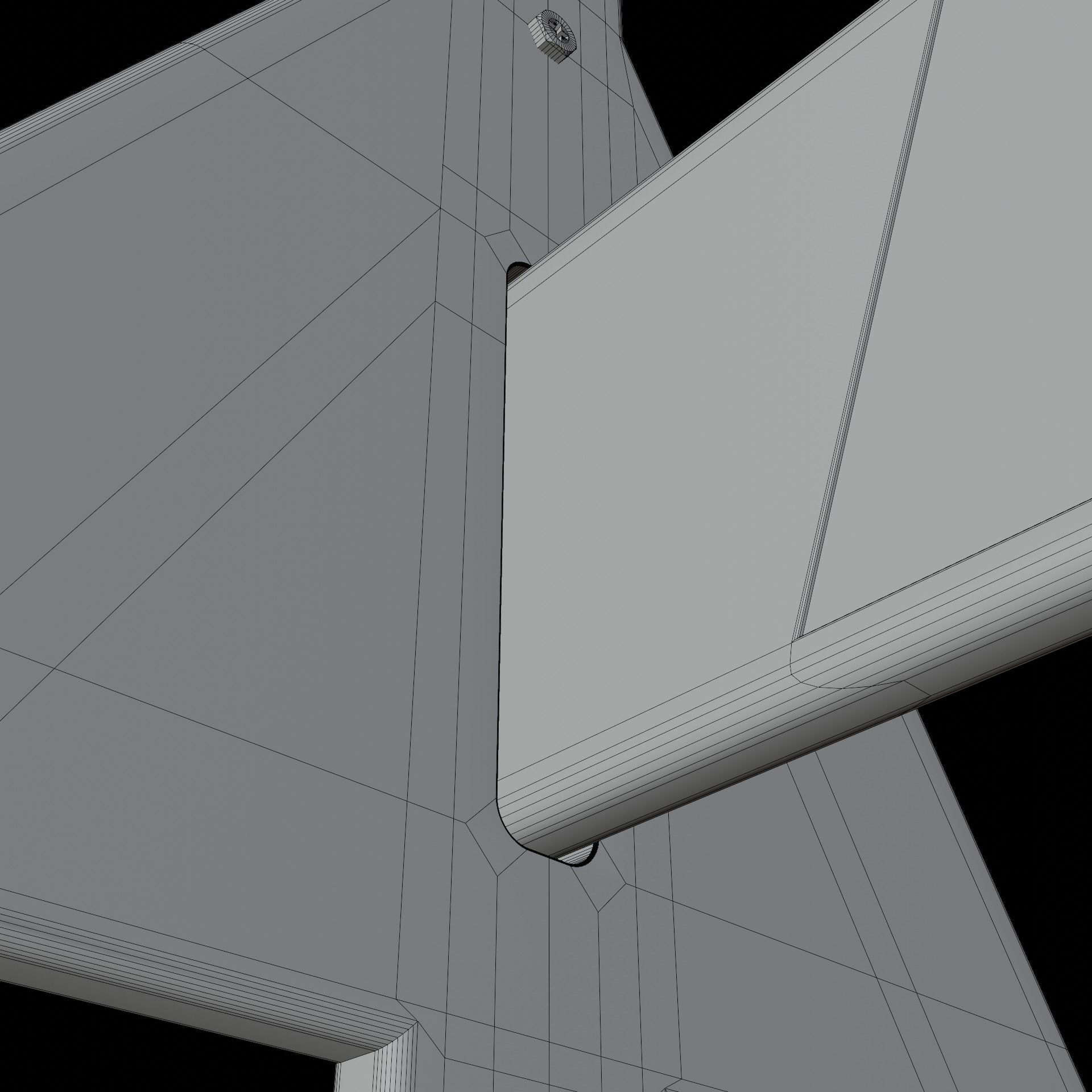 Traffic Barrier 002 3D model_15