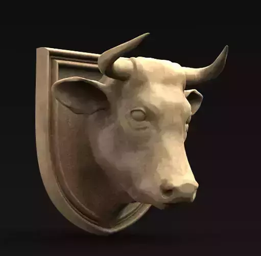 Bull Head 2 3D Model