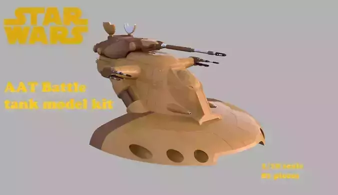 Star Wars AAT ASSAULT TANK 3D print model
