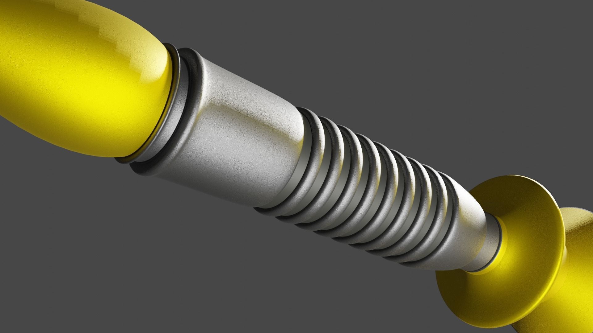 Simple Katana and Sword  3D model_2