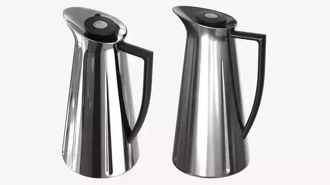 Thermos Jug  Low-poly 3D model