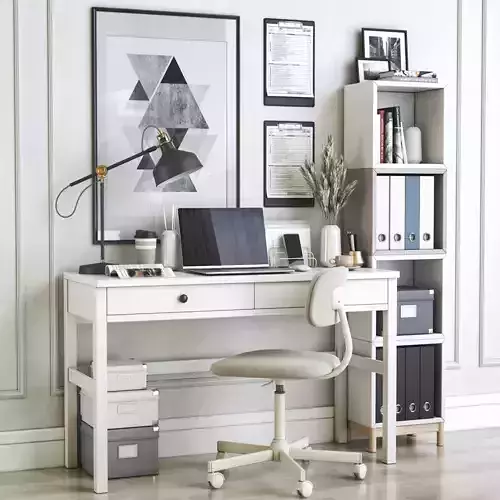 Office workplace 30 3D model