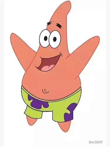 Bob Sponge Patrick Cookie-Fondant Cutter with Marker