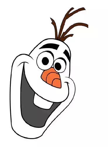 Frozen Olaf Cookie-Fondant Cutter with Marker