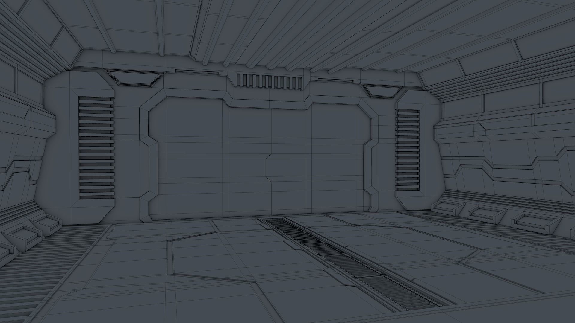 Sci Fi Interior 3D model_17