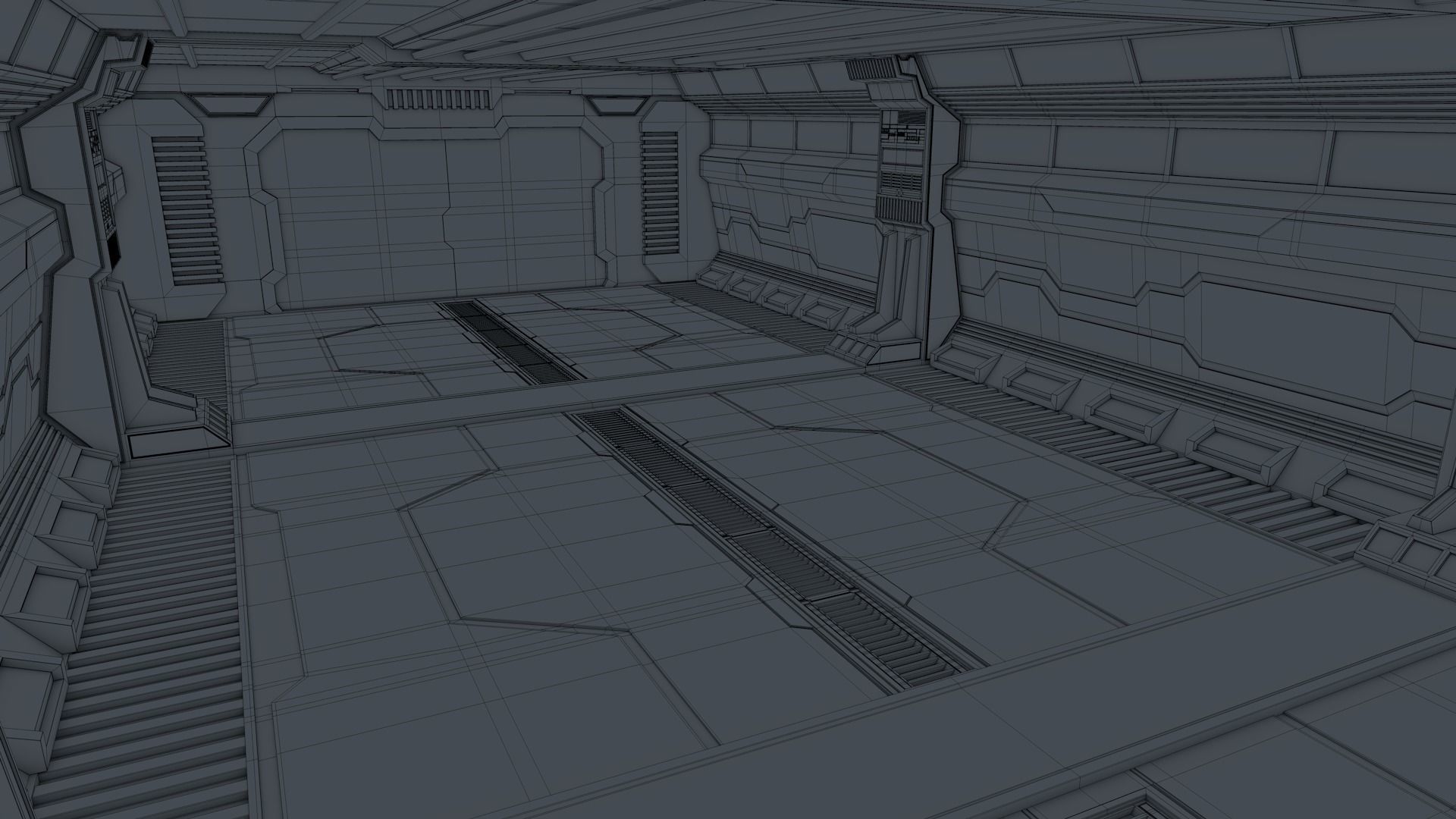 Sci Fi Interior 3D model_10
