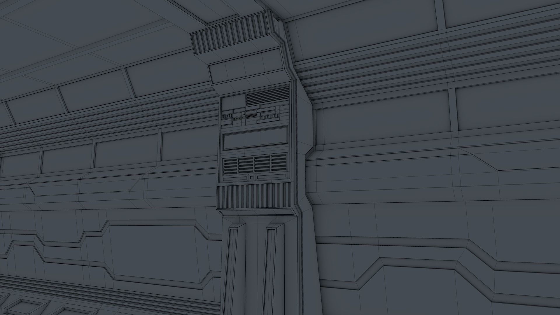 Sci Fi Interior 3D model_12