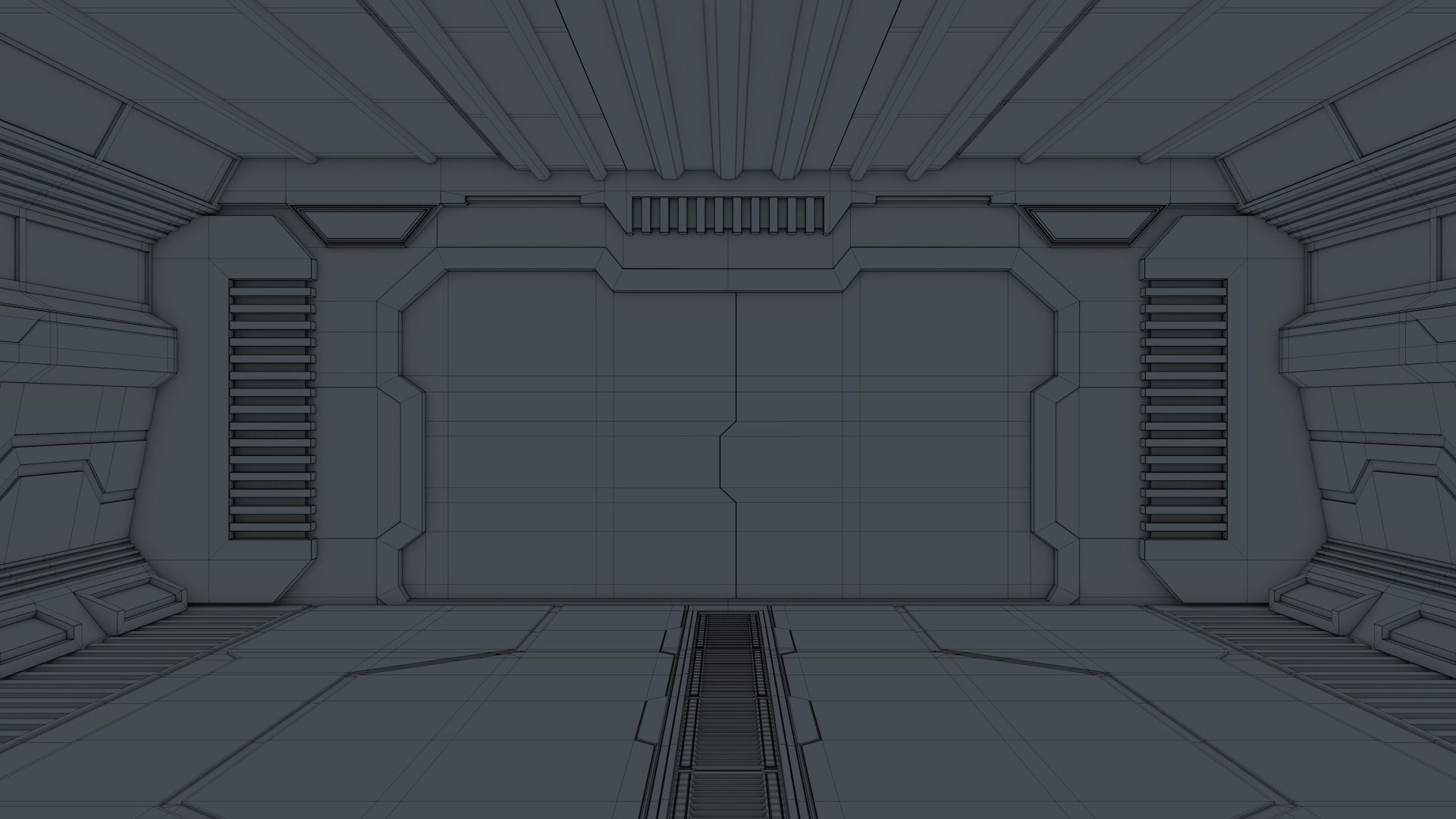 Sci Fi Interior 3D model_14