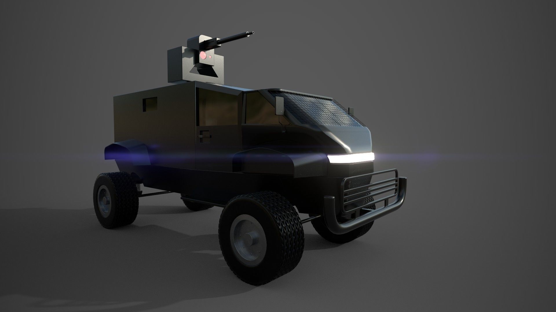 Special force vehicle 3D model_3